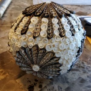 Pottery Barn Lit Orb Shell Medium